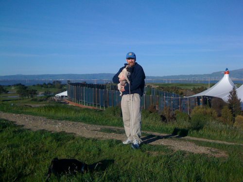 Rio and Sheba Climb Mountain View's Vista Slope