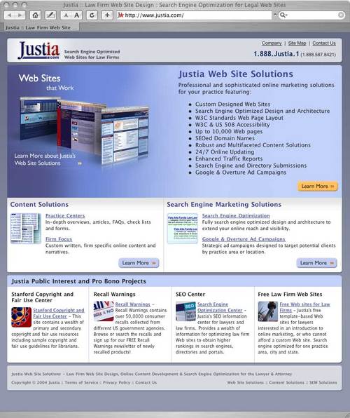 Justia Home Page