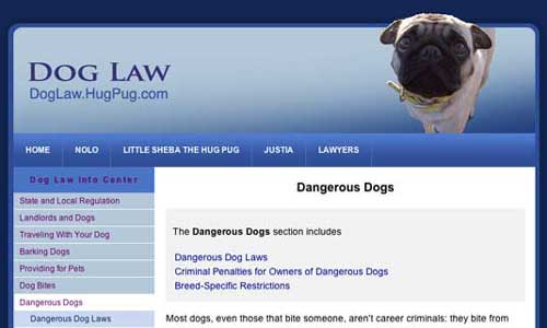 Dog Law de Hug Pug